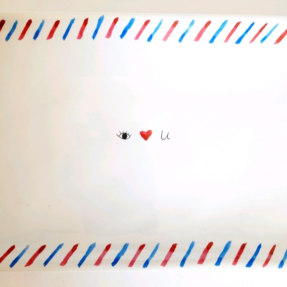 FINAL PRICE NWOT love letter tray - Picture 2 of 6